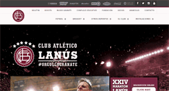 Desktop Screenshot of clublanus.com.tero.avnam.net